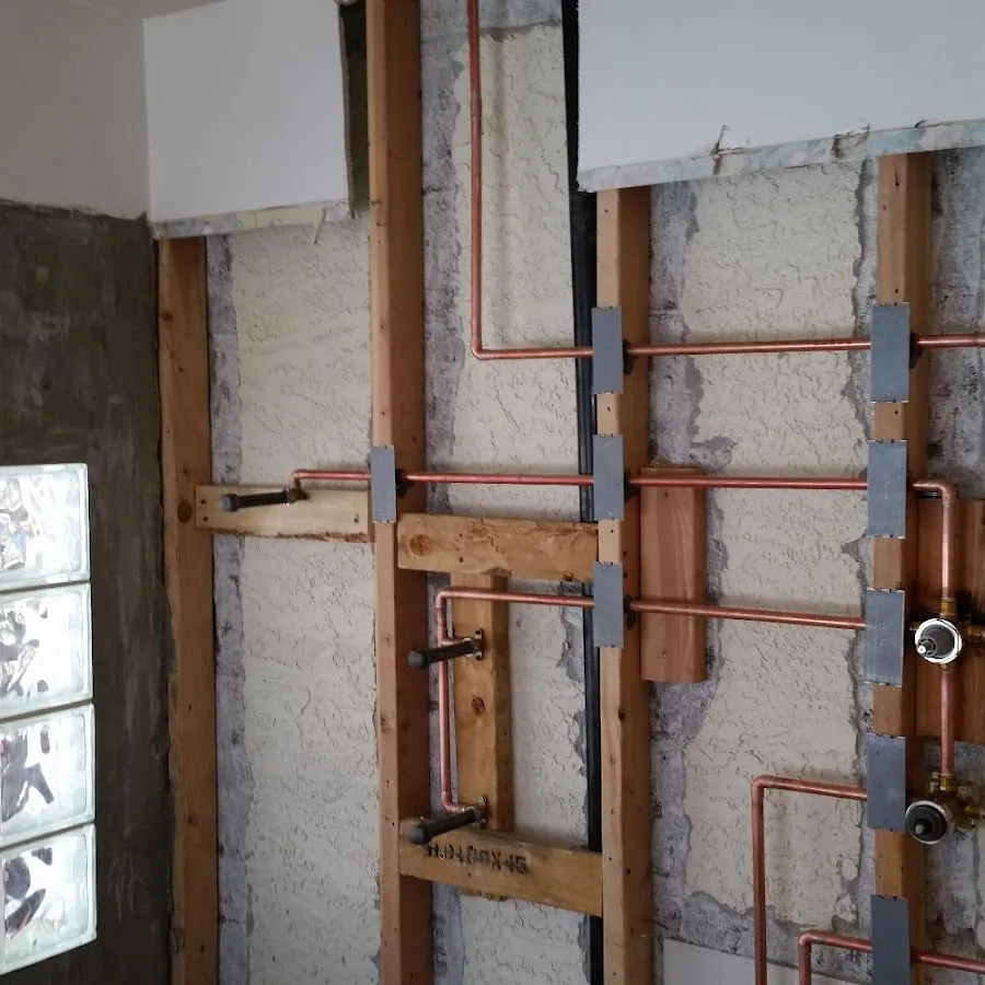 Copper pipe installation for Burst Pipe Repair in Kearny